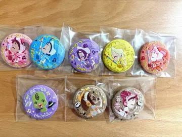 미사용 오쟈마녀 도레미 자수 핀 배지 8개 세트