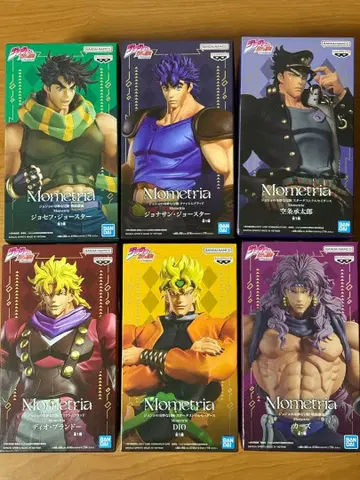 죠죠의 기묘한 모험 묶음 판매 피규어 6개 세트 Mometria