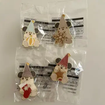 리루린린 캐릭터 핀 배지 2025년 4개 세트