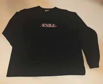 EXILE 긴팔 라이브T셔츠 블랙 M