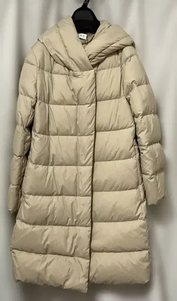 플라스테 다운 코트 베이지 S
