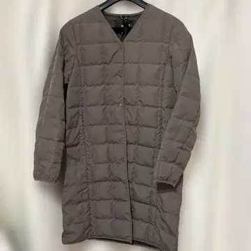 유나이티드 애로우즈 그린 라벨 타이온 롱 다운 모카