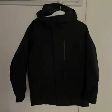 UNIQLO 하이브리드 다운 후드티 S 사이즈 블랙