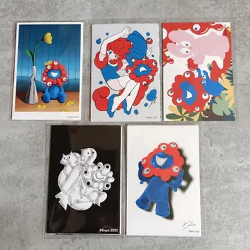 미야쿠미야쿠 엑스포 A4 갤러리 엽서 세트 A B C D E