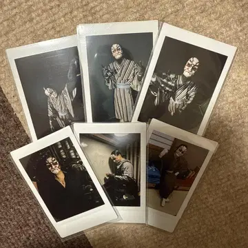 O-MENZ 쿠마토리 폴라로이드 6장 세트