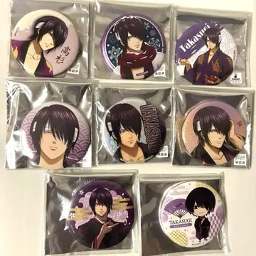 은혼 트레이딩 캔뱃지 타카스기 신스케 세트