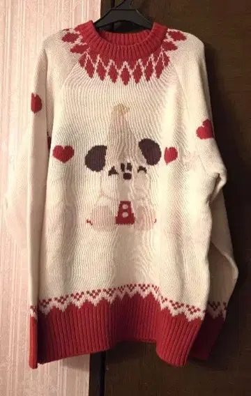 [택 포함 미사용 새상품] 도쿄 디즈니 리조트 리루린린 스웨터 M-L