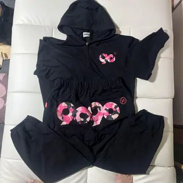 새상품급 9090 블랙 셋업 L