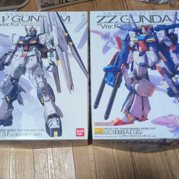 미조립 MG 뉴 건담 ZZ 건담 ver.ka 건담 프라모델 반다이