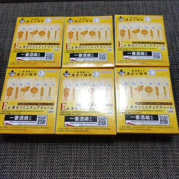 쿠시카츠 다나카 미니어처 참 미개봉 6개 세트