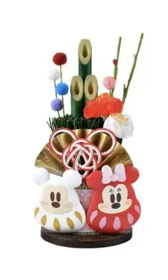 미키 미니 디자인 문마츠 2026 설날 장식 디즈니