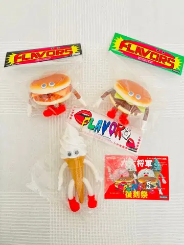 [ 새상품 ] 플레이버즈 KAIEDA 소프트 치즈버거 테리야키버거