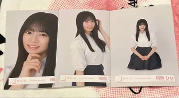 사쿠라자카46 이나구마 히나 브로마이드 세미 네이비