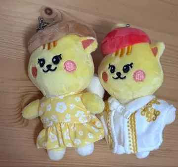 NiziU 봉제 인형 키링 리쿠 리츄