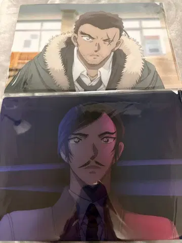 명탐정 코난  장면 사진 클리어 파일 세트 F 미개봉 새상품