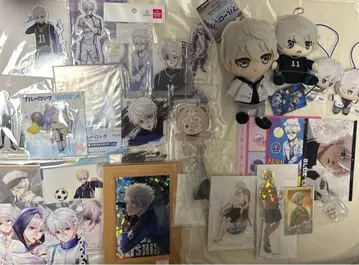 블루 록 나기 세이시로 아크릴 스탠드 코스터 봉제 인형