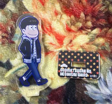 오소마츠 6쌍둥이 쥬시마츠 헤소워 아크릴 스탠드 마츠 느와르