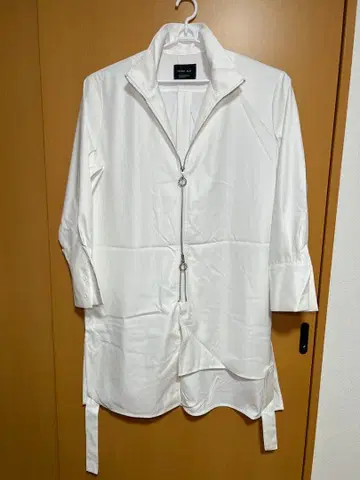 FRKM SCD 트렌치코트 롱 지퍼 셔츠