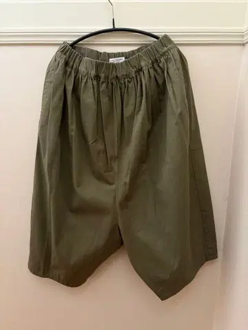 TRAVAIL MANUEL 트라바유 마뉴엘 와이드 팬츠 카키 M