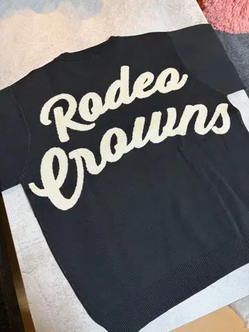 새상품급 RODEO CROWNS 블랙 니트