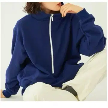 MEYAME green label relaxing 별주 하프 지퍼