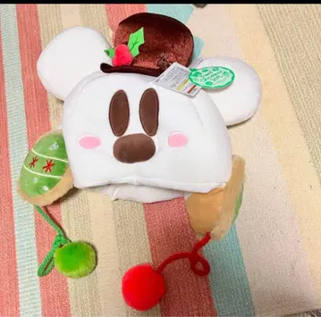 새상품 미키 모자 택 포함 디즈니 스노우 스노우 팬캡 모자