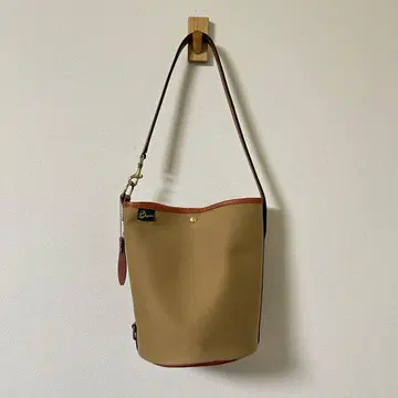 [ 레어 ] BRADY 숄더백 FROME 카키 가죽 캔버스