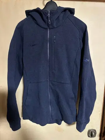 마무트 후드 맨투맨 후디 다크 네이비 아시아 사이즈 M