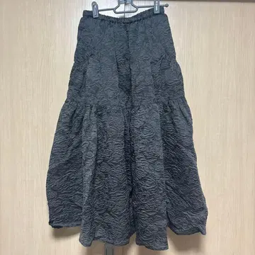 [ 새상품급 0 ] Mila Owen 포켓 디자인 허리밴딩 볼륨 스커트