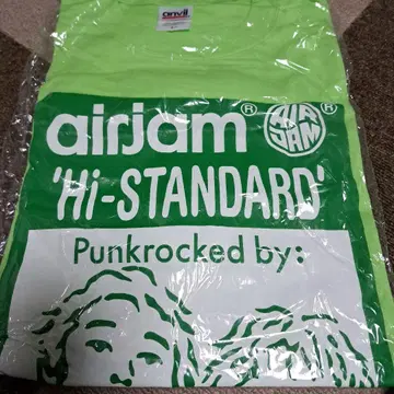 L 사이즈 HI-STANDARD 티셔츠 AIR JAM2011 하이스타