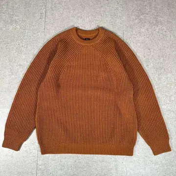 바토너 BATNER 하찌 편직 울 래글런 크루넥 니트 L 사이즈