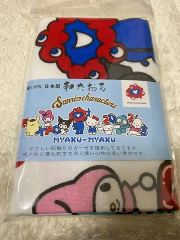 간사이 만박 미야쿠미야쿠 산리오 와 타월