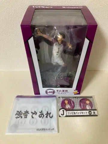 해피 복권 하이큐 라스트상 우시지마 와카토시 피규어 외 전 3세트