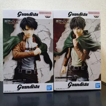 [ 미개봉 ] 진격의 거인 grandista 엘렌 예거 & 리바이