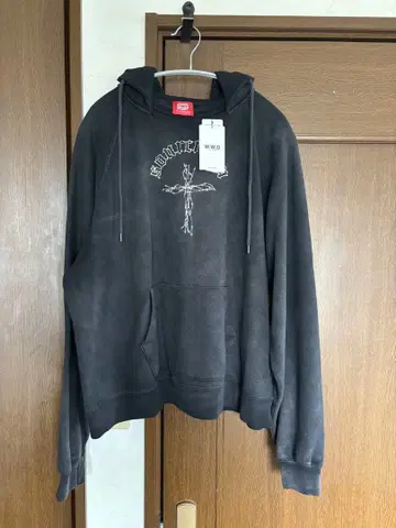 W.W.G 소스 코드 자수 후드티 L 사이즈