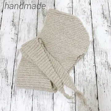 소피 후드 발라클라바 후드 머플러 (아이보리)