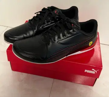Puma Ferrari 드라이빙 슈즈 블랙 27.5cm