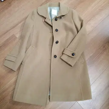 매킨토시 철학 숄카라 멜톤 코트 싸개 버튼