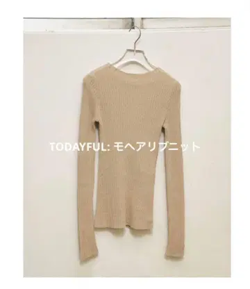 TODAYFUL: 모헤어 리브 니트