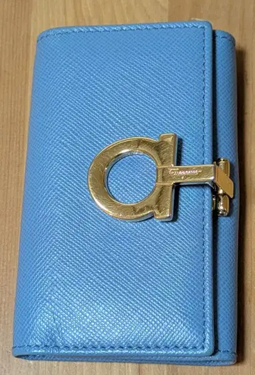 페라가모 키케이스 블루 6연