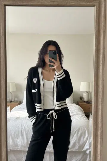 빅토리아 시크릿 니트 가디건