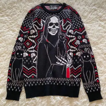 KILL STAR 킬스타 긴팔 롱 니트 s