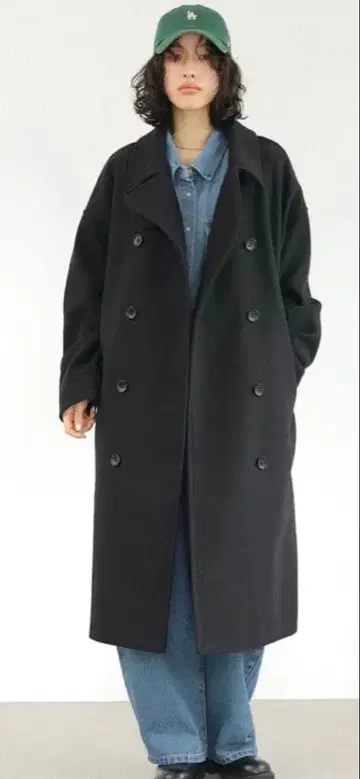 렙심 울리테크 더블 롱 코트