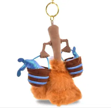 빗자루 봉제 인형 키링 Disney FANTASIA 85TH