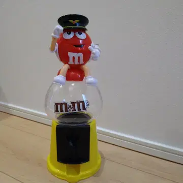 M&M's 파이롯트 캐릭터 껌볼 디스펜서