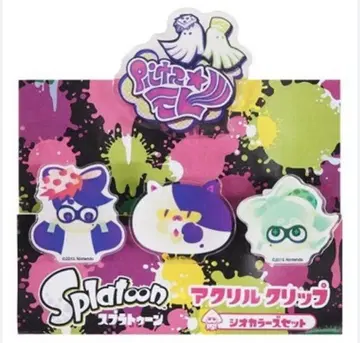 레어 초회 한정 스프라툰 아크릴 클립 아오리 호타루 하이카라 뉴스 로고