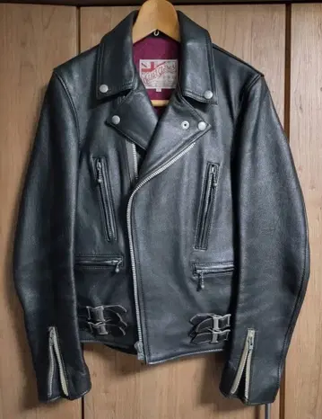 에딕트 로즈 더블 라이더 자켓 34 사이즈 블랙