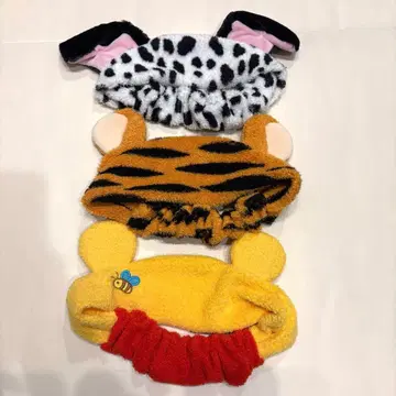 [ 새상품급 ] 디즈니 헤어밴드 곰돌이 푸 티거 101마리 강아지