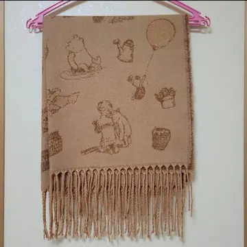 디즈니 리조트 푸우 스톨 머플러