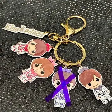 King&Prince 키링 하자품 핸드메이드